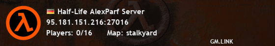 Half-Life AlexParf Server
