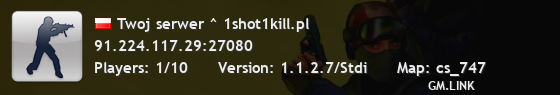 Twoj serwer ^ 1shot1kill.pl