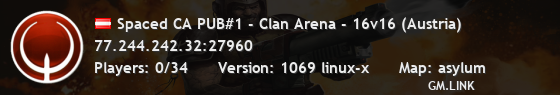 Spaced CA PUB#1 - Clan Arena - 16v16 (Austria)