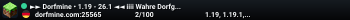 ►► Dorfmine • 1.19 - 26.1 ◄◄ iiii Wahre Dorfgemeinschaft seit 2013 iiii