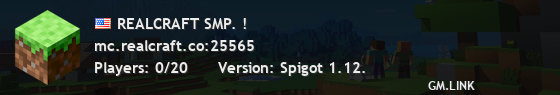 REALCRAFT SMP. !