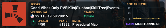 Good Vibes Only PVE|Kits|Skinbox|SkillTree|Events|Beginner Frie