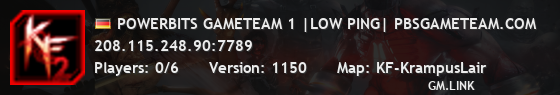 POWERBITS GAMETEAM 1 |LOW PING| PBSGAMETEAM.COM