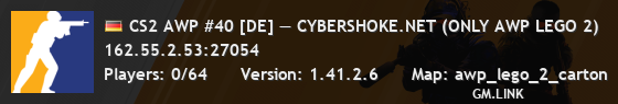 CS2 AWP #40 [DE] — CYBERSHOKE.NET (ONLY AWP LEGO 2)