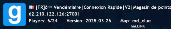 [FR]💠Vendémiaire|Connexion Rapide|V2|Magasin de points