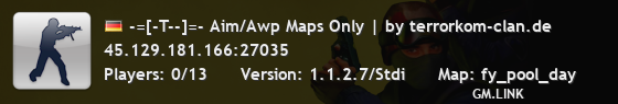 -=[-T--]=- Aim/Awp Maps Only | by terrorkom-clan.de