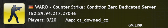 WARO - Counter Strike: Condition Zero Dedicated Server