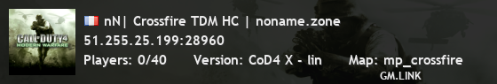 nN| Crossfire TDM HC | noname.zone