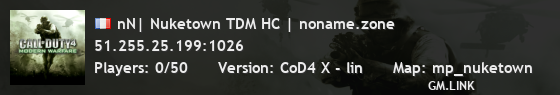 nN| Nuketown TDM HC | noname.zone