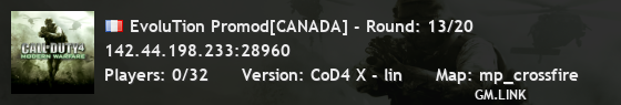 EvoluTion Promod[CANADA] - Round: 13/20