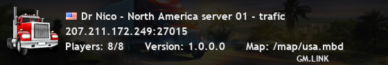 Dr Nico - North America server 01 - trafic