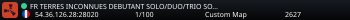 FR TERRES INCONNUES DEBUTANT SOLO/DUO/TRIO SOFTPVP