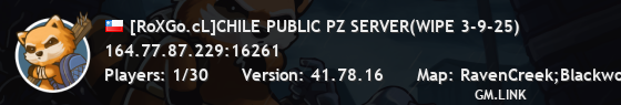 [RoXGo.cL]CHILE PUBLIC PZ SERVER(WIPE 3-9-25)