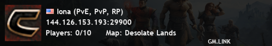 Iona (PvE, PvP, RP)