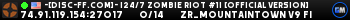 -[DISC-FF.com]- |24/7 Zombie Riot #1| [Official Version]