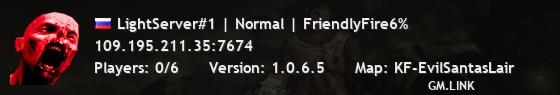 LightServer#1 | Normal | FriendlyFire6%