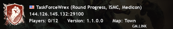 TaskForceWrex (Round Progress, ISMC, Medicon)
