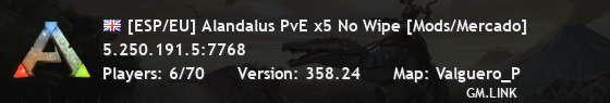 [ESP/EU] Alandalus PvE x5 No Wipe [Mods/Mercado]