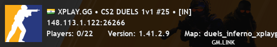 XPLAY.GG • CS2 DUELS 1v1 #25 • [IN]