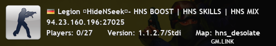 Legion 「HideNSeek」- HNS BOOST | HNS SKILLS | HNS MIX