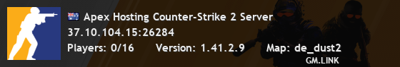 Apex Hosting Counter-Strike 2 Server