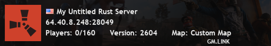 My Untitled Rust Server