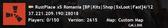 RustPlace x5 Romania [BP|Kits|Shop|5xLoot|Fast]4/12