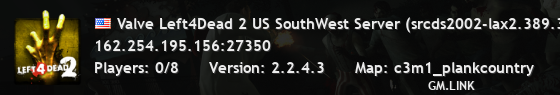 Valve Left4Dead 2 US SouthWest Server (srcds2002-lax2.389.336)