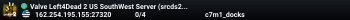 Valve Left4Dead 2 US SouthWest Server (srcds2001-lax2.389.306)