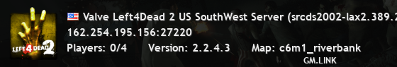 Valve Left4Dead 2 US SouthWest Server (srcds2002-lax2.389.206)