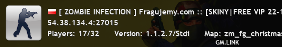 [ ZOMBIE INFECTION ] Fragujemy.com :: [SKINY|FREE VIP 22-10|PREMIUM]