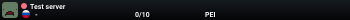 Test server