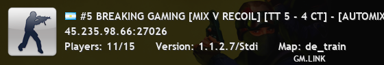 #5 BREAKING GAMING [MIX V RECOIL] [TT 6 - 1 CT] - [AUTOMIX EN C