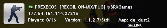 PREXECOS  [RECOIL ON-MIX/PUG] @BRXGames