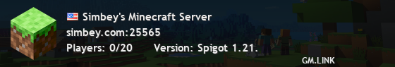 Simbey's Minecraft Server
