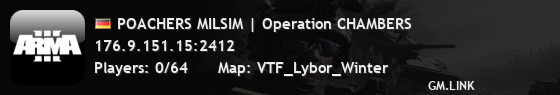 POACHERS MILSIM | Operation CHAMBERS