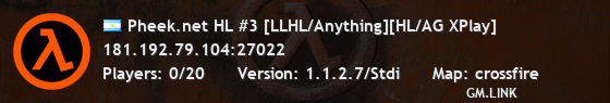Pheek.net HL #3 [LLHL/Anything][HL/AG XPlay]