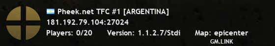 Pheek.net TFC #1 [ARGENTINA]