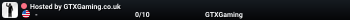 Hosted by GTXGaming.co.uk