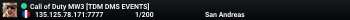 Call of Duty MW3 [TDM DMS EVENTS]