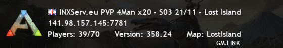 INXServ.eu PVP 4Man x20 - S03 21/11 - Lost Island