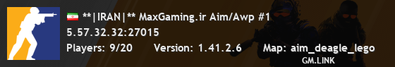**|IRAN|** MaxGaming.ir Aim/Awp #1