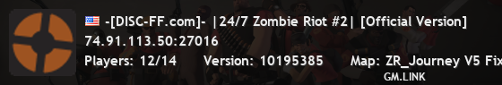 -[DISC-FF.com]- |24/7 Zombie Riot #2| [Official Version]