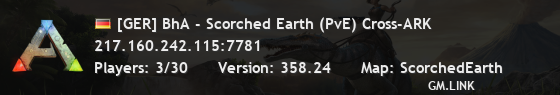 [GER] BhA - Scorched Earth (PvE) Cross-ARK