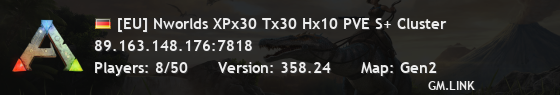 [EU] Nworlds XPx30 Tx30 Hx10 PVE S+ Cluster