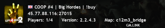 COOP #4 | Big Hordes | !buy