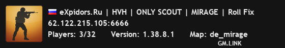 eXpidors.Ru | HVH | ONLY SCOUT | MIRAGE | Roll Fix