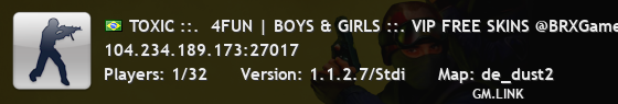 TOXIC ::.  4FUN | BOYS & GIRLS ::. VIP FREE SKINS @BRXGames
