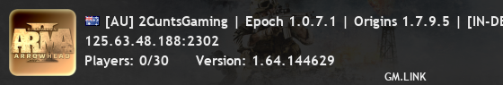[AU] 2CuntsGaming | Epoch 1.0.7.1 | Origins 1.7.9.5 | [IN-DEVEL