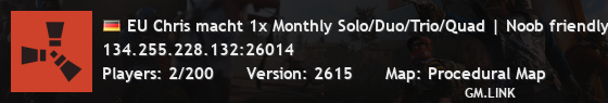 EU Chris macht 1x Monthly Solo/Duo/Trio/Quad | Noob friendly